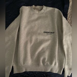 Essentials crewneck, men’s, unisex size xxs,